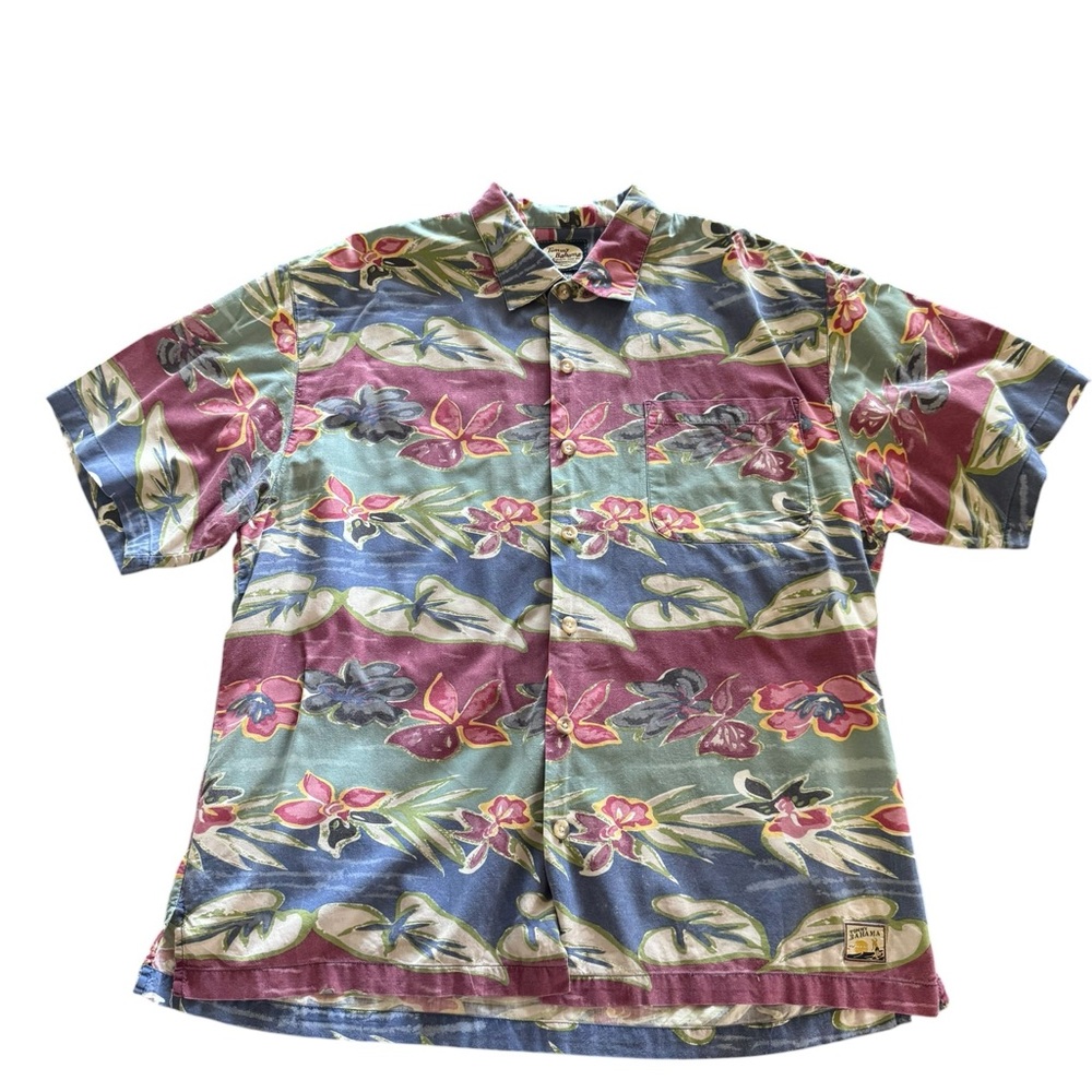 Tommy Bahama Vintage Hawaiian Short sleeve shirt Men's Large